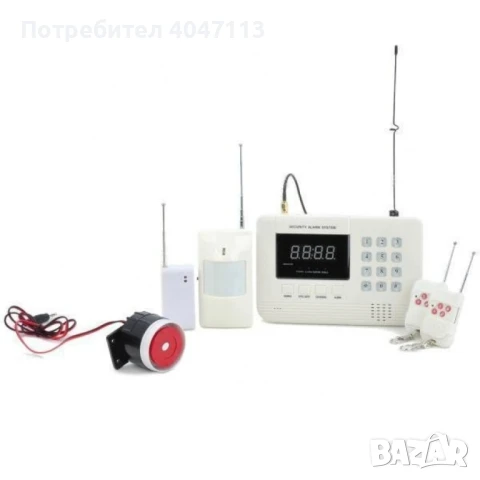Алармена система с 99 безжични зони PSTN за мобилен и стационарен телефон