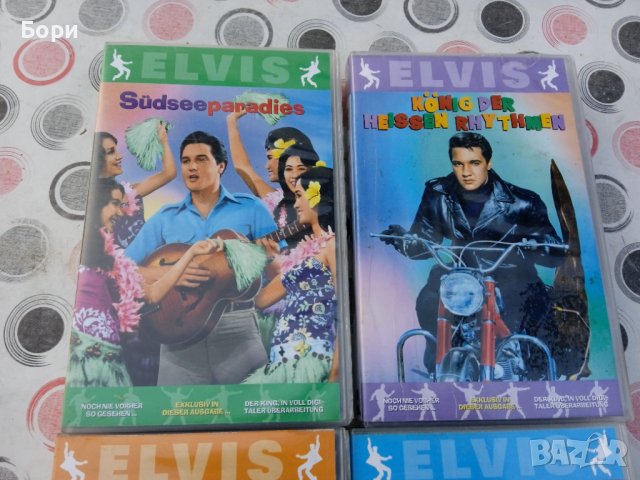 Видео касети Elvis Presley VHS, снимка 2 - Други жанрове - 39049726
