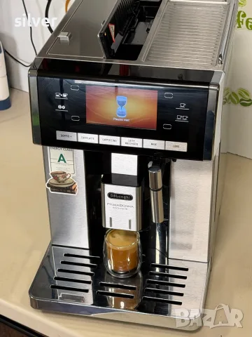 Кафемашина кафе автомат delonghi Primadonna Exclusive с гаранция, снимка 2 - Кафемашини - 56218874