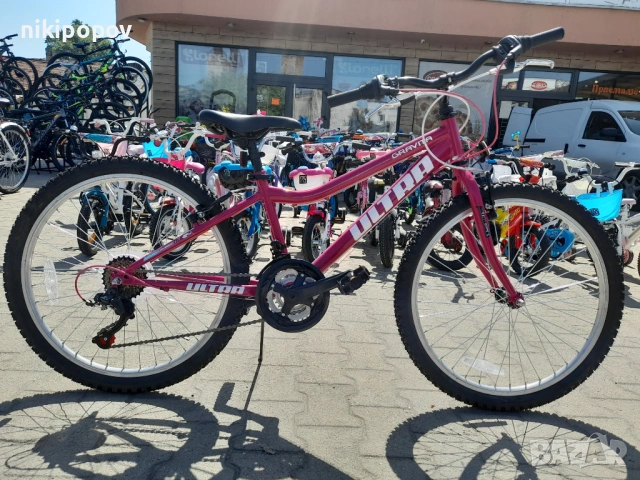 CROSS Велосипед 24" Ultra GRAVITA розов, снимка 2 - Велосипеди - 53848533