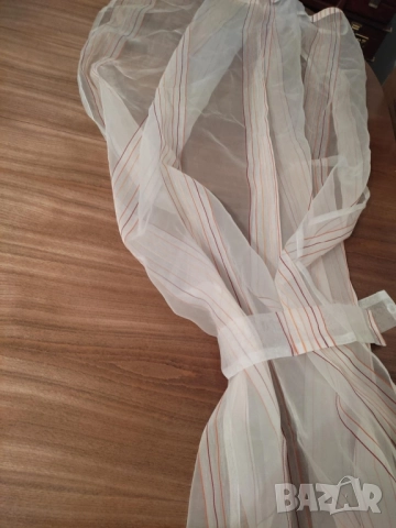 Комплект от 2 пердета/ завеси* Готови за окачване* Като нови, снимка 11 - Пердета и завеси - 51444379