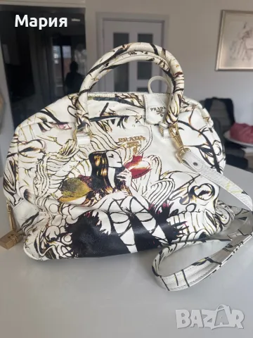 Приказка/Feyri Прада/Prada мека и лека чанта от естествена телешка кожа. Нова, снимка 2 - Чанти - 49908048