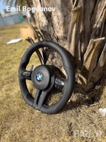 Оригинален BMW M Sport волан, снимка 2 - Части - 55994265