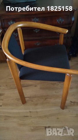 Трапезни датски ретро столове комплект 2 бр., снимка 3 - Столове - 41100117