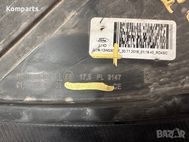Оригинален ляв фар за Ford Focus LED и халоген jx7b-13w030 2020 г., снимка 2 - Части - 40322652