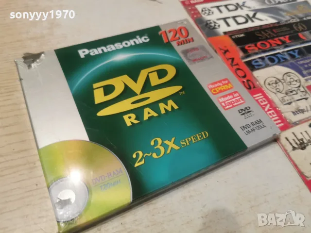 PANASONIC DVD-RAM DISC MADE IN JAPAN 0609261128H2E8R, снимка 12 - DVD дискове - 55966942