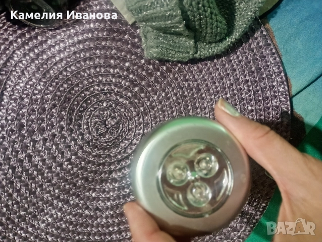 Сензорна LED лампа-зареждане с кабел,модел с батерии , снимка 4 - Лед осветление - 50997292