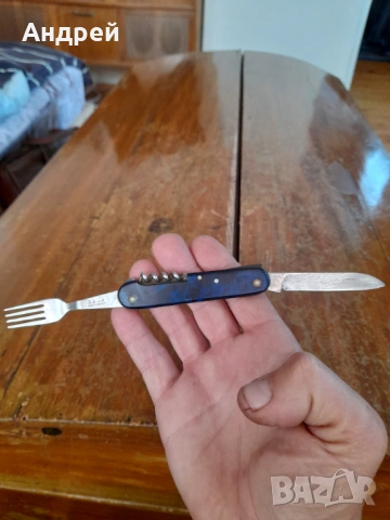 Стар джобен нож,ножче,ножка #172, снимка 4 - Други ценни предмети - 53245796