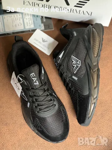 Emporio Armani Мъжки Маратонки👟Мъжки Спортни Обувки Емпорио Армани - Различни Цветове Код D1636, снимка 3 - Маратонки - 48724116