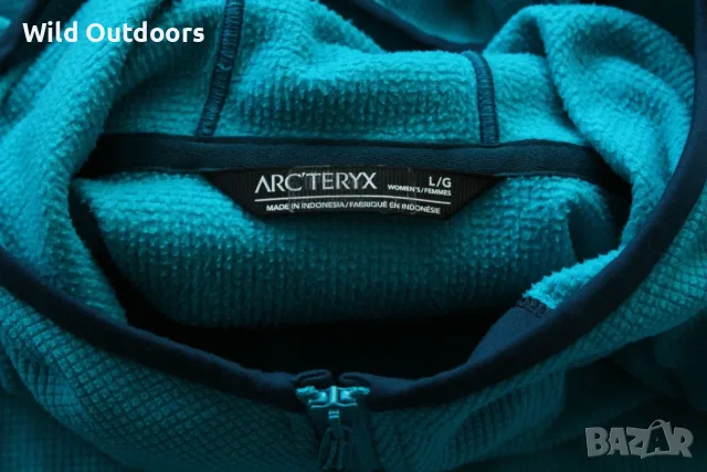 ARC'TERYX Delta Lt hoody - дамски поларен суичър, размер L, снимка 3 - Спортни екипи - 56181684
