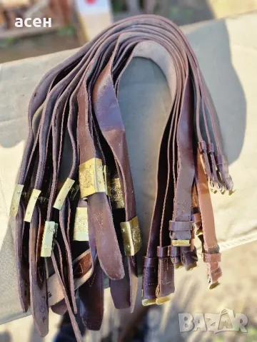 колани войнишки от естествена кожа , снимка 17 - Колани - 49731617