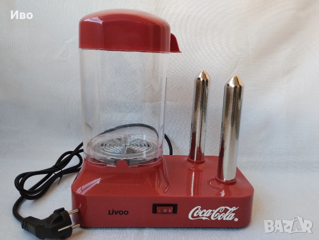 Уред за хотдог Livoo DOC238RC, 340 W Coca Cola