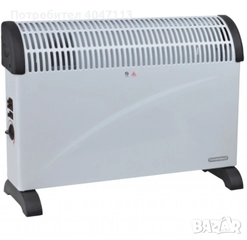 Печка конвекторна, 2000W, турбо, снимка 3 - Отоплителни печки - 51387845