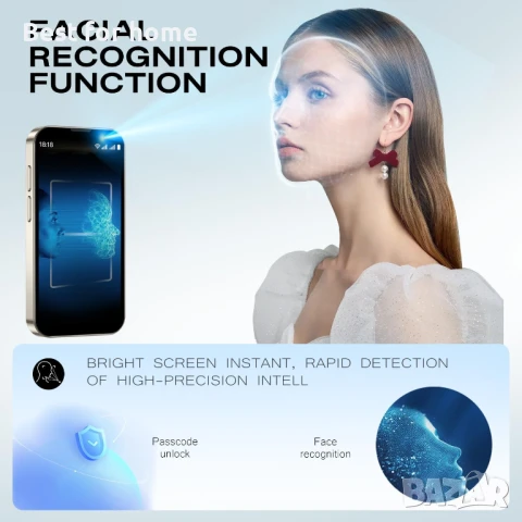 JoyZap XS18PRO Мини смартфон 4G мобилен телефон 3.0 инча, снимка 2 - Други - 51063313