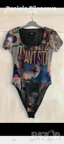 Боди Desigual M размер, снимка 2 - Корсети, бюстиета, топове - 56111275