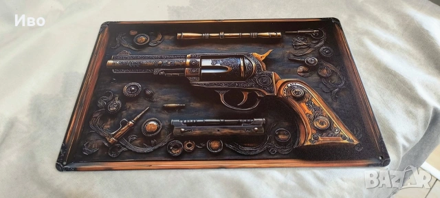 Метална табела Colt Peacemaker , снимка 4 - Колекции - 53678083