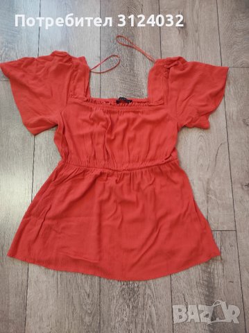 Продавам блуза с къс ръкав, подходяща и за бременни , снимка 1