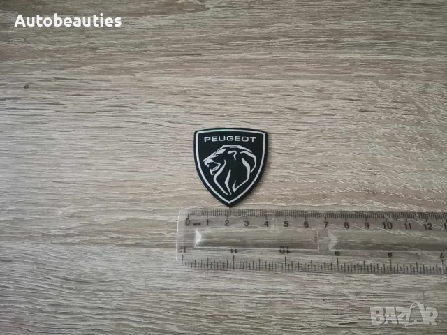 стикер Пежо Peugeot с новото лого малък размер, снимка 3 - Аксесоари и консумативи - 48111298
