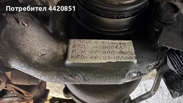 Турбо компресор за Opel Astra - 49131-06003, снимка 2 - Части - 50142954