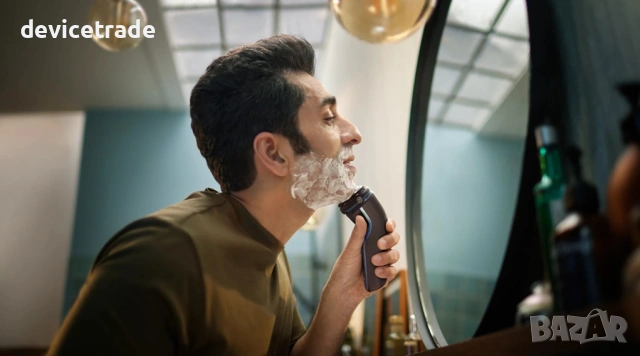 Самобръсначка Philips Shaver Series 3000 S3243/12, Мокро и сухо бръснене, снимка 3 - Електрически самобръсначки - 53824736