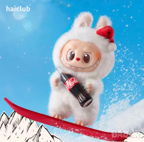 Labubu Coca Cola плюшена играчка/Лабубу Кока Кола, снимка 7 - Плюшени играчки - 50721248
