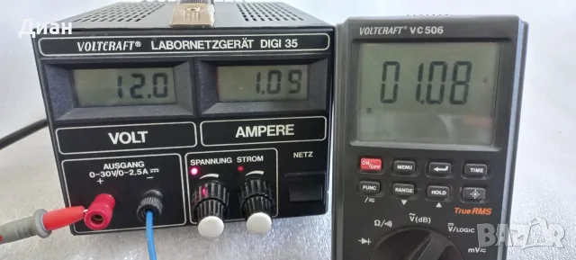 Лабораторно захранване VOlTCRAFT DIGI 35, снимка 2 - Друга електроника - 56255483
