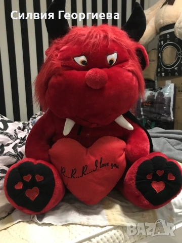 Плюшена играчка дявол 