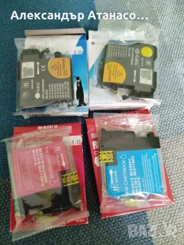 Пълнители за принтер Brother, 4 цвята, нови неотворени, снимка 3 - Консумативи за принтери - 52091048