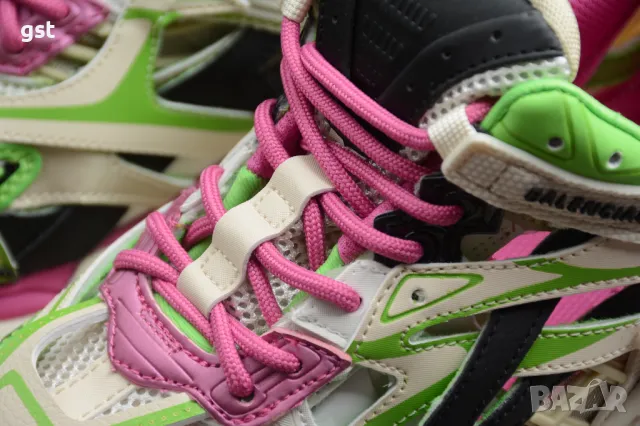 Редки Баленсиага Balenciag Track 2 Green Pink Маратонки Уникални , снимка 9 - Маратонки - 49918798