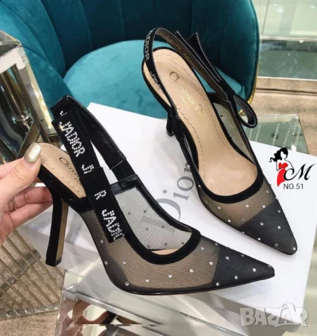 обувки на ток christian dior , снимка 6 - Дамски елегантни обувки - 51327332