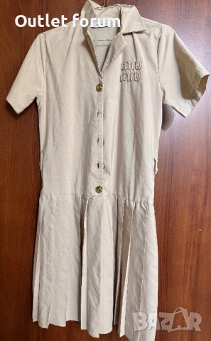 Рокля miu miu, снимка 2 - Рокли - 53818963