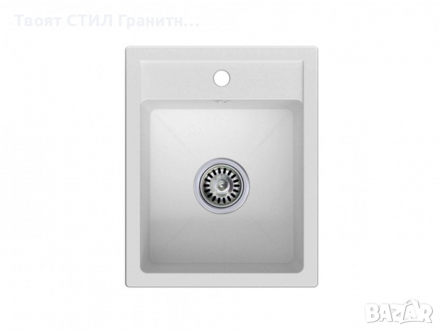НАЙ-Харесваният модел ТОП Кухненска Мивка от гранит РИГА Бяла, снимка 3 - Други - 36236991