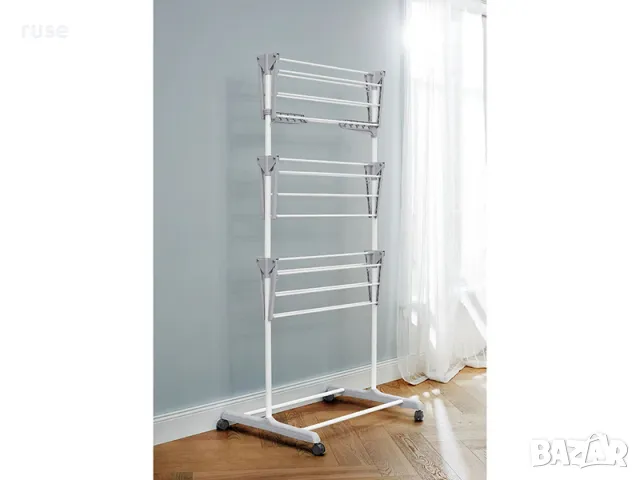 НОВ! Сушилник за дрехи тип кула разгъващи се нива сушене 16м, снимка 3 - Сушилници - 48159280