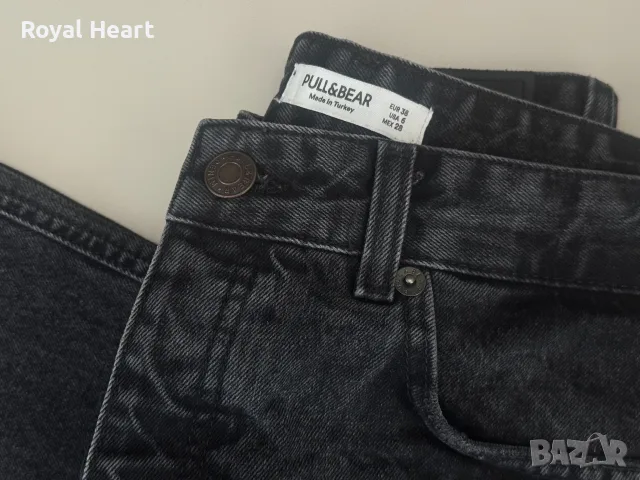 Дънки PULL&BEAR с права кройка | 38, снимка 2 - Дънки - 55751918