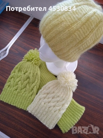 Зимни шапки, снимка 3 - Шапки - 53029214