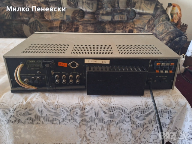 FISHER RS 220L STEREO RECEIVAR.MADE IN JAPAN., снимка 5 - Ресийвъри, усилватели, смесителни пултове - 53005162