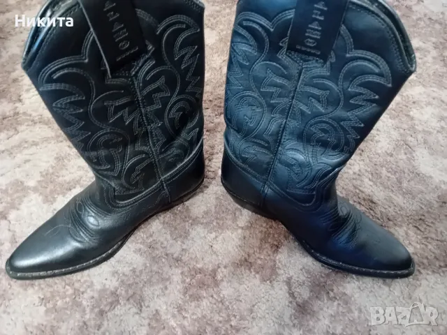 Испански високи ботуши 36 номер-alamo, снимка 3 - Дамски ботуши - 47634171