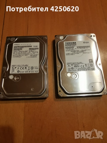 Твърди дискове по500GB Toshiba и Hitachi SATA 3 и 6 DT01ACA050 , снимка 4 - Твърди дискове - 51511188