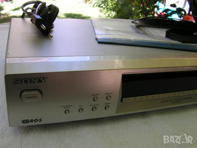 Тунер Sony ST – SE 370 FM / Радио FM stereo AM/LW, снимка 2 - Аудиосистеми - 42014158