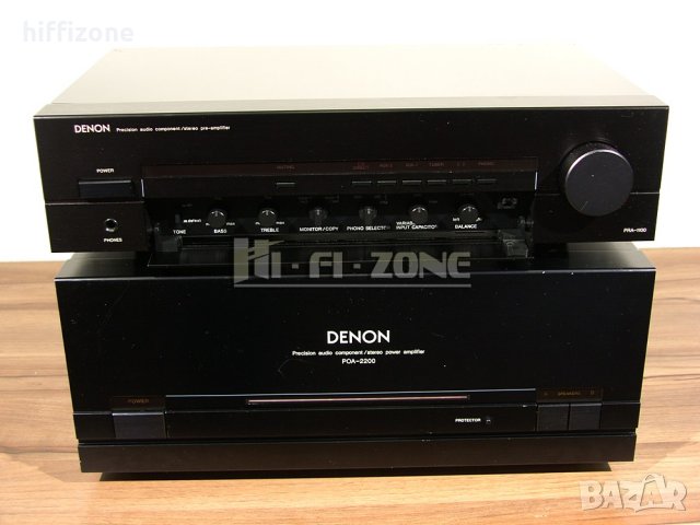 Комплект  Denon pra-1100 / poa-2200 , снимка 4 - Ресийвъри, усилватели, смесителни пултове - 34088070
