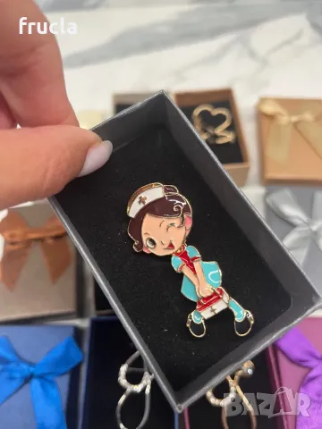 Брошка за медицинска сестра / медик, снимка 5 - Други - 50094177