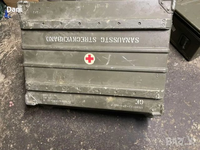 Немски военен алуминиев сандък от 1962г./Deutsche Bundeswehr, снимка 3 - Антикварни и старинни предмети - 48898964