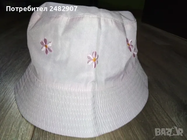 Детска шапка за момиче, снимка 5 - Шапки, шалове и ръкавици - 49501596