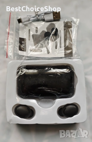 TWS F9-5 – True Wireless Слушалки с Power Bank, снимка 3 - Bluetooth слушалки - 53420579