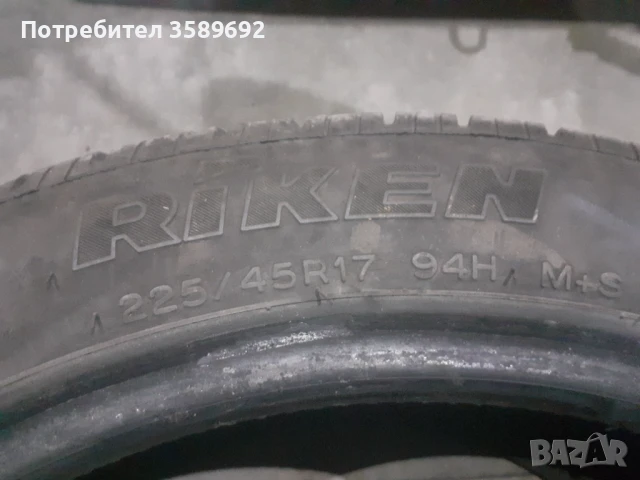 225/45/17, снимка 4 - Гуми и джанти - 51074503