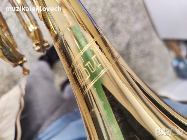 Bufon B-Flat Trumpet (P-357) Made in France - Френски Б Тромпет с твърд куфар, снимка 9 - Духови инструменти - 44552388