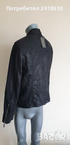 All Saints Holt Biker Lamb Leather Jacket Slim Fit Mens Size L НОВО! ОРИГИНАЛ! Ест. кожа!, снимка 12 - Якета - 40239008