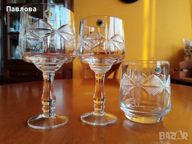 Кристални чаши серия,, Моника ромб "