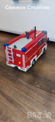 Играчка пожарна на Playmobil 9464, снимка 5 - Конструктори - 52183373