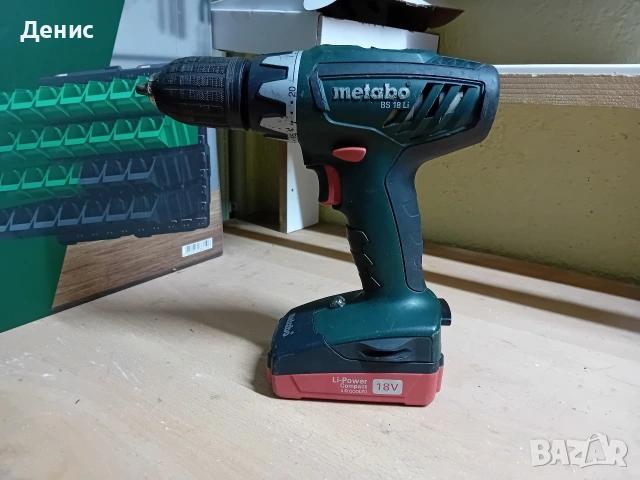 Акумулаторен Винтоверт Metabo bs 18v 